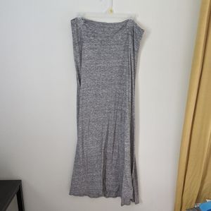 Express Grey Maxi Skirt